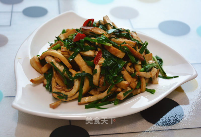 Stir-fried Leeks recipe