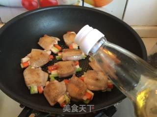 Fresh Vegetables Boneless Wings recipe