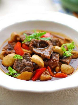 Roast Beef with Mushroom recipe
