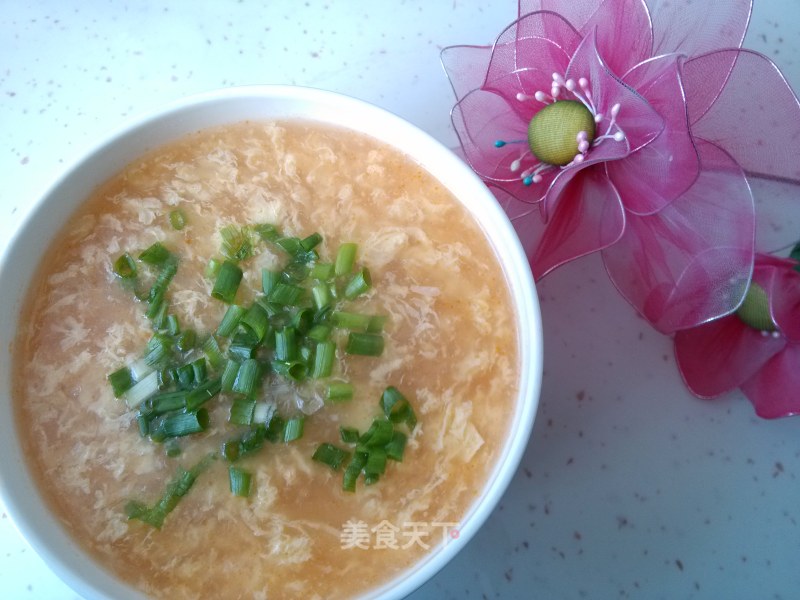 Tomato Sauce and Egg Soup recipe
