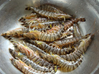 Boiled Nine-section Shrimp recipe