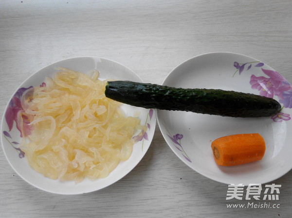 Jellyfish Mixed with Cucumber recipe