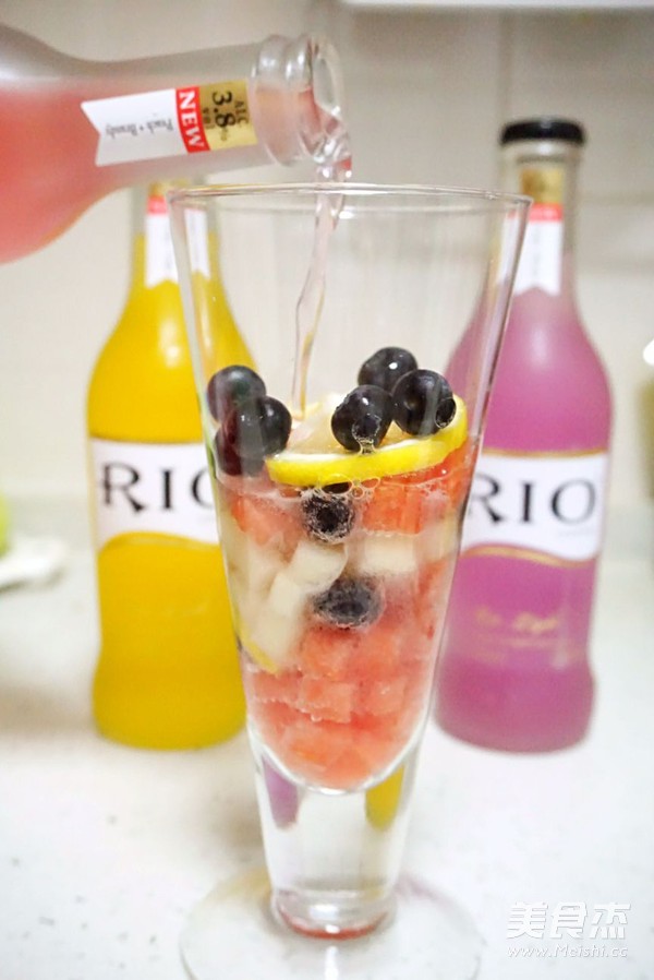 Cocktail Fruit Colorful recipe