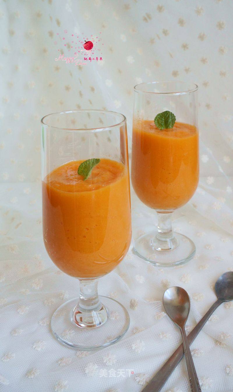 Mango Gourd Carrot Juice Paste recipe