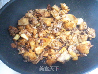 Braised Chicken with Baby Abalone and Dried Oyster recipe