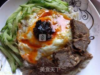 Beef and Mung Bean Noodles recipe