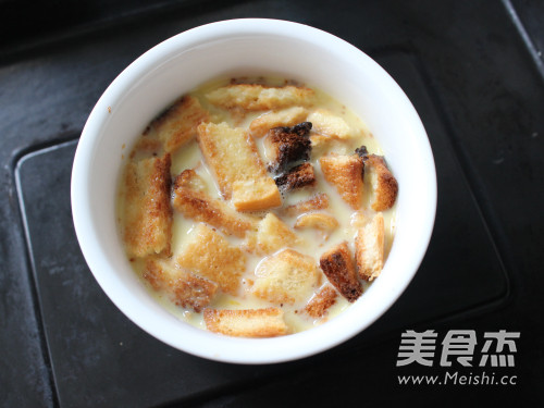 Toast Custard Pudding recipe