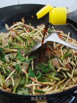 Stir-fried Houttuynia Cordata recipe