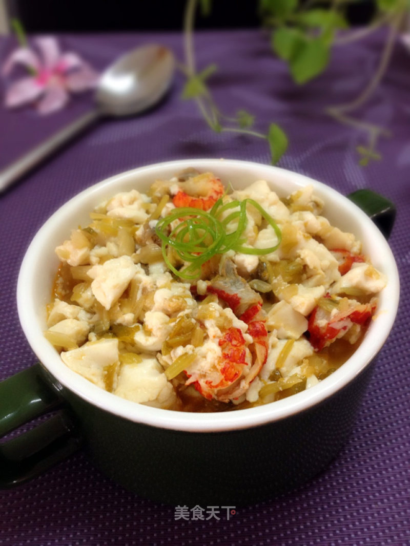 Pickled Vegetables, Tofu and Shrimp recipe