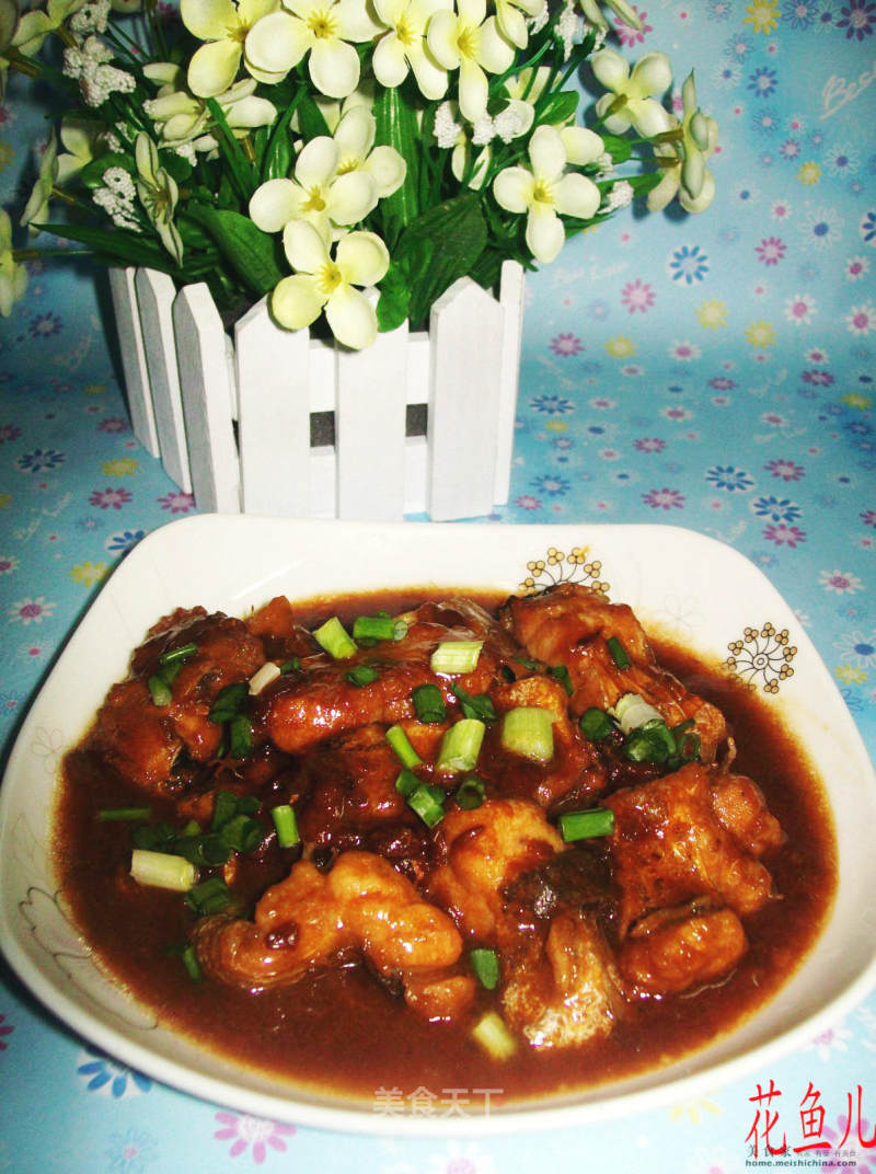 Braised Horsehead Fish in Soy Sauce