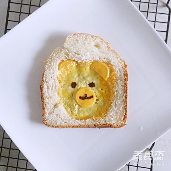 Cute Bear Toast recipe