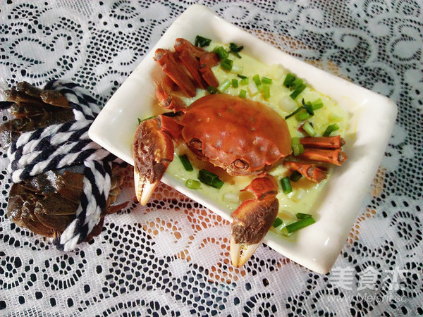 Crab Steamed Custard recipe