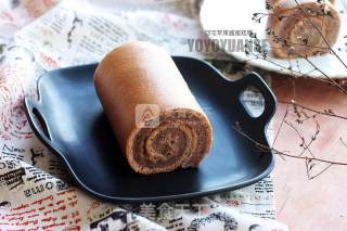 #aca烤明星大赛# Cocoa Jam Chiffon Cake Roll recipe