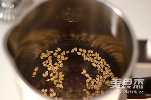 Red Bean Oatmeal Drink recipe