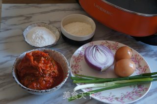 [korea]kimchi Cake recipe