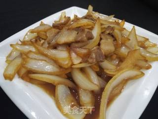 Fried Pork with Onion recipe