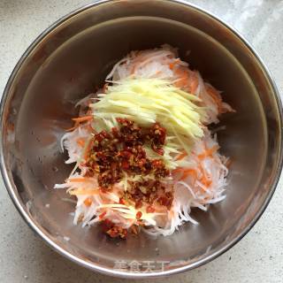 Shredded Radish recipe