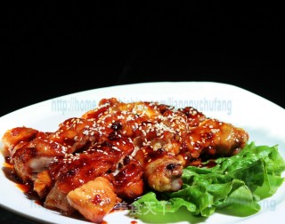 Honey Chicken Tie recipe