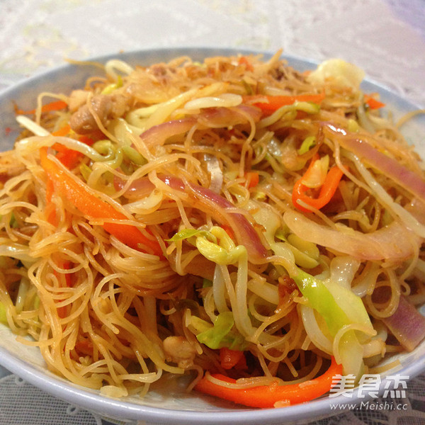 Hometown Fried Rice Noodles recipe