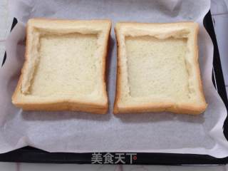 Lazy Breakfast----【toast Bacon Pizza】 recipe