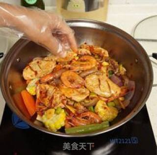 Huang Ji Huang Three Sauce Stew Pot recipe