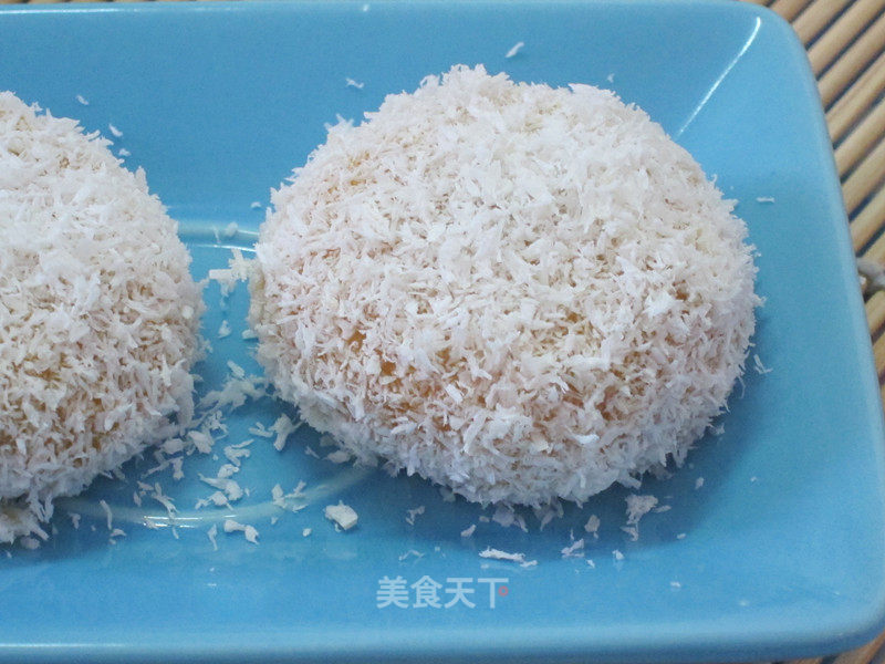 [coconut and Sweet Potato Mochi] = Soft Cotton Feel recipe