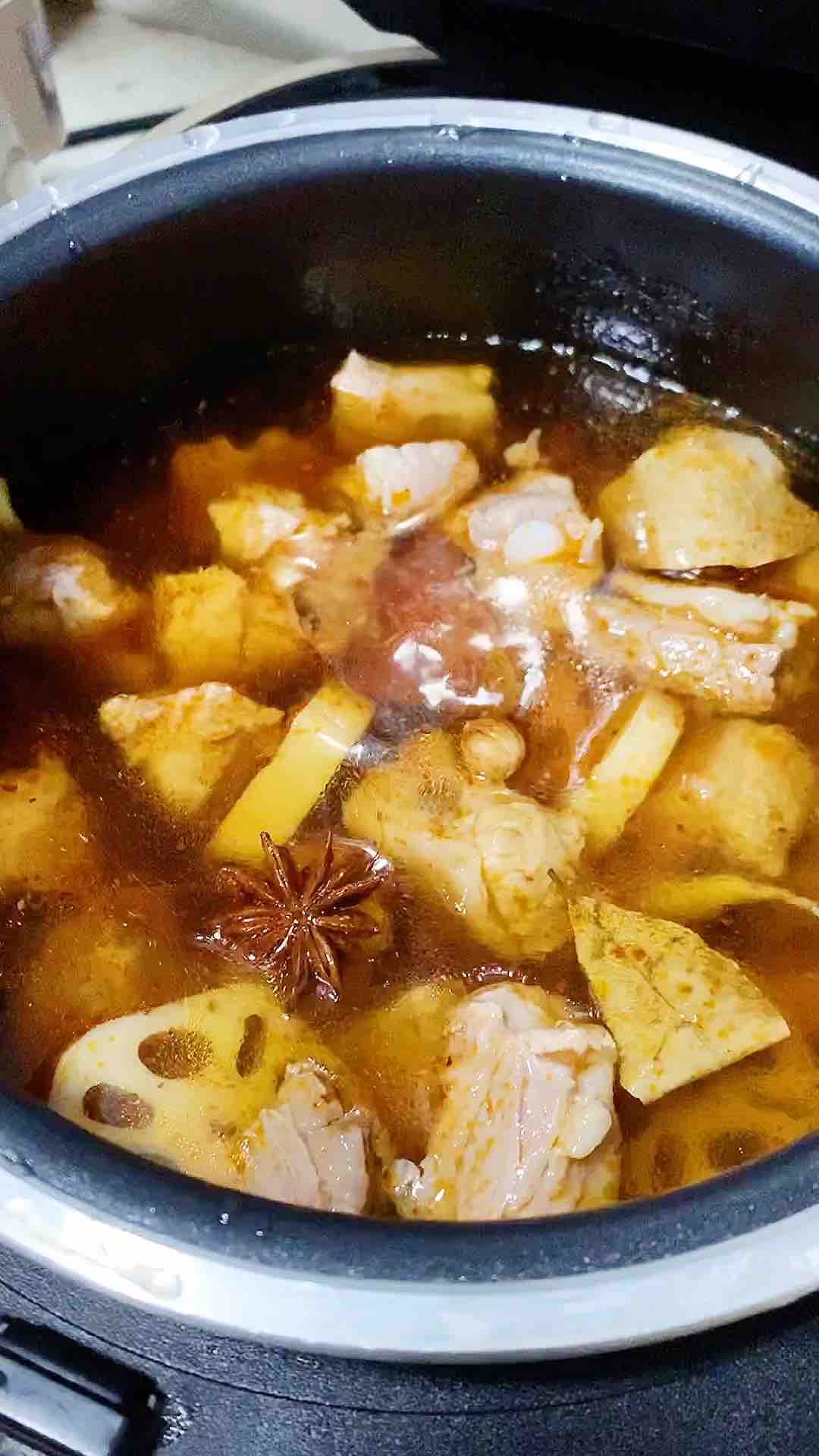 Lotus Root Dried Bean Stew Pork Ribs recipe