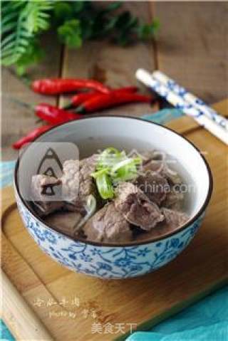 【winter Tonic】cold Water Beef recipe