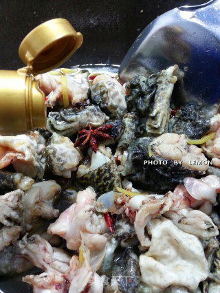 I Love The Delicious Taste~ Dry Pot Bullfrog recipe