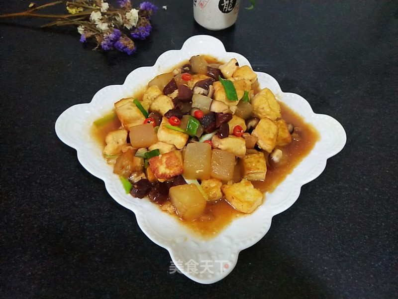 Red Wine Winter Melon Tofu recipe