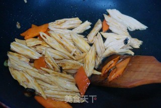 Yuba with Oyster Sauce recipe