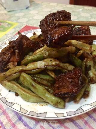 Braised Pork Ribs with Kidney Beans recipe