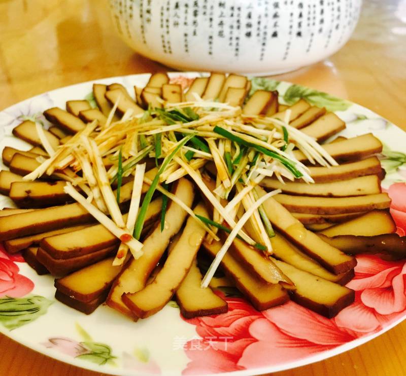 Dried Tofu with Cold Dressing recipe