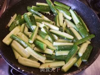 Fried Chicken Fillet with Cucumber recipe