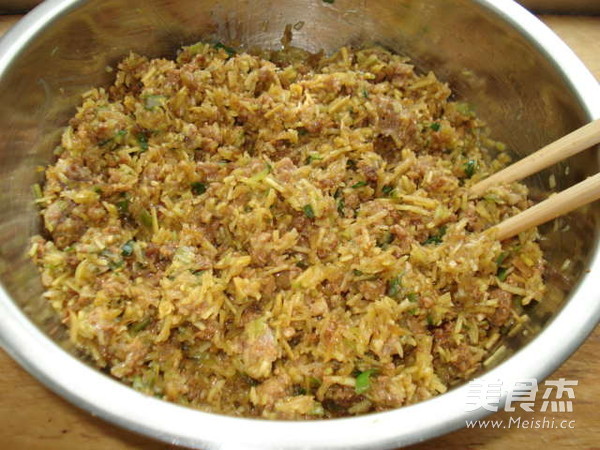 Green Radish Dumplings recipe