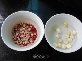 Sweet Potato and Lotus Seed Porridge recipe