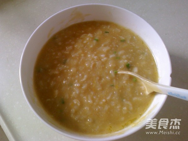 Raw Egg Porridge recipe