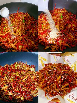 First Choice for Snacks‼ ️relieved When Chasing Drama🔥spicy and Dried Chicken Shreds recipe