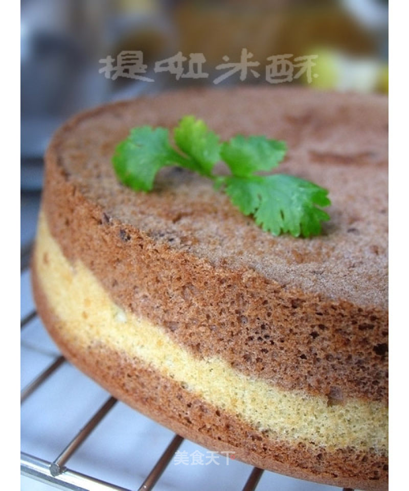 Baking【change】one Mood-apple Two-color Chiffon recipe