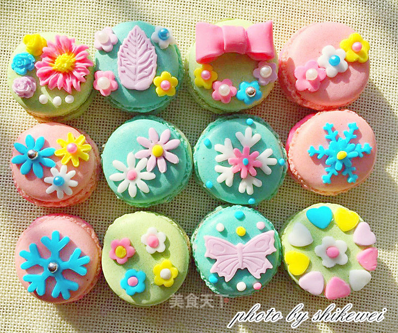 When Fondant Meets Macarons_fondant Macarons