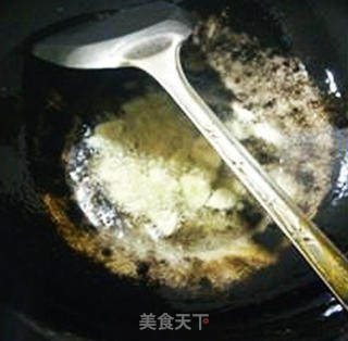 Stir-fried Rice Cake with White Rice and Amaranth recipe