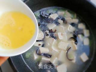 Shrimp Skin Tofu Soup recipe