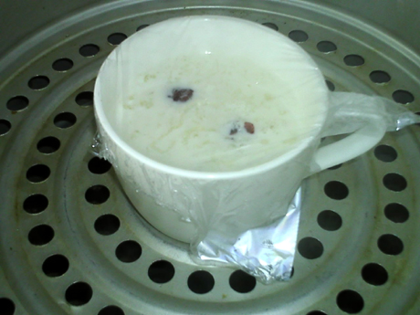 Cranberry Snow Swallow Milk recipe