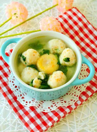 Handmade Fish Ball Vegetable Soup recipe