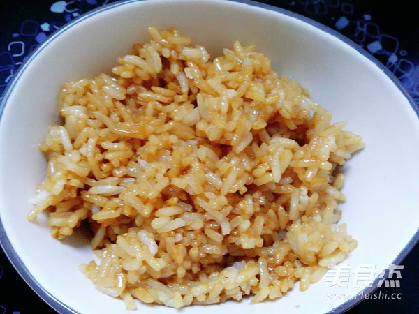 Soy Sauce Fried Rice recipe