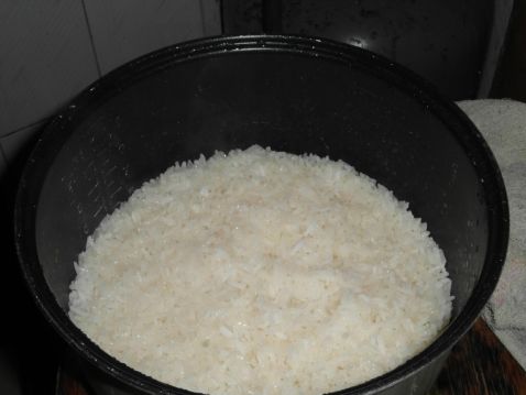 Fried Rice with Glutinous Rice recipe