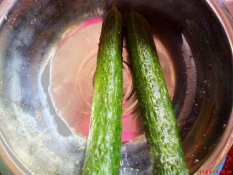 Fungus Mixed with Cucumber recipe