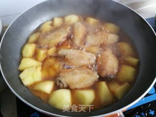 Apple Roasted Chicken Wings recipe