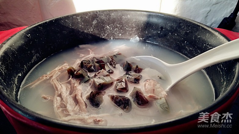 Century Egg Pork Congee recipe