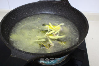 Yellow Spicy Ding in Clear Soup recipe